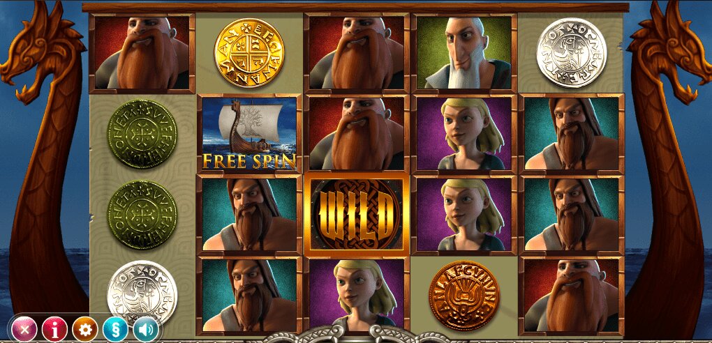 Играть онлайн бесплатно и на деньги в автомат Vikings go Wild